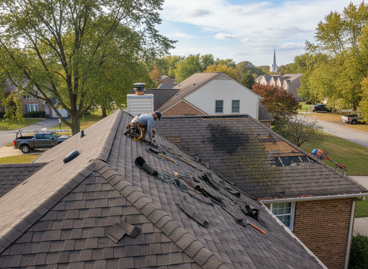 What Influences Asphalt Shingle Roof Repair Costs in Montgomery Ohio