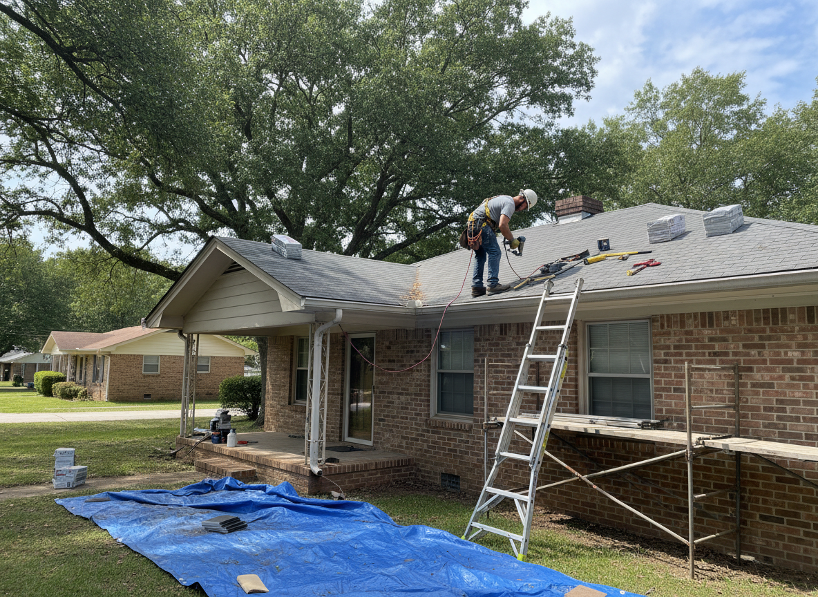affordable roofing in Montgomery