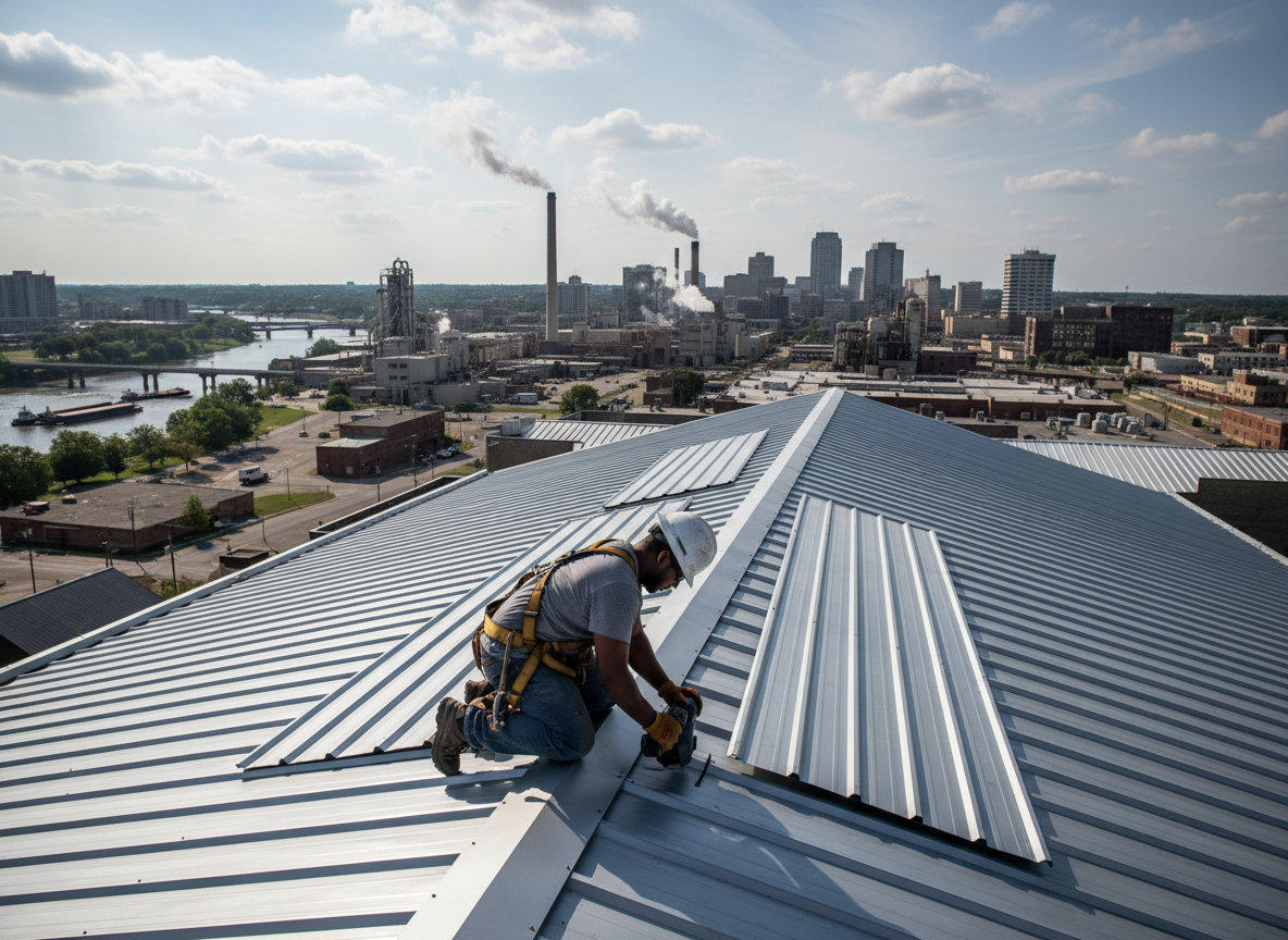 Industrial Roofing in Montgomery