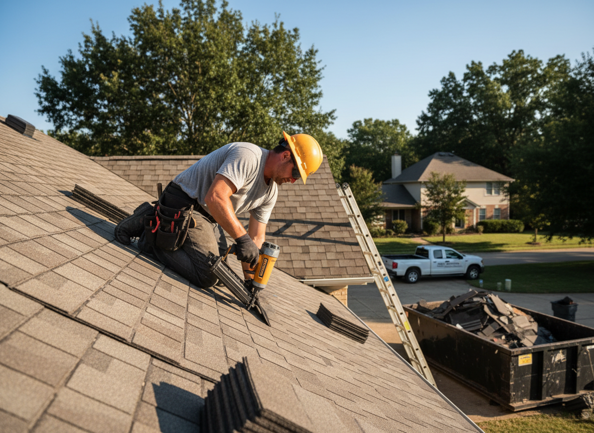 Roofing contractor near me in Montgomery